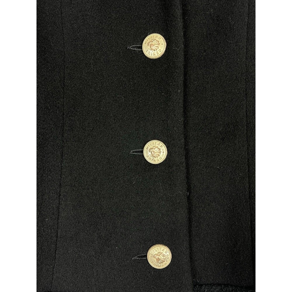 Vintage Chivalry Wool Jacket Made in USA Gold Crest Buttons Equestrian Style XS - Picture 7 of 14
